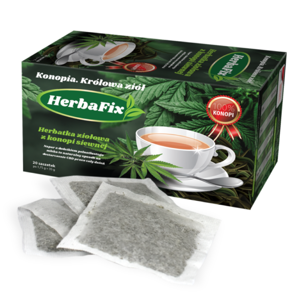 Herbata Konopna Saszetki HerbaFix