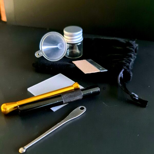 Zestaw do tabaki z woreczkiem