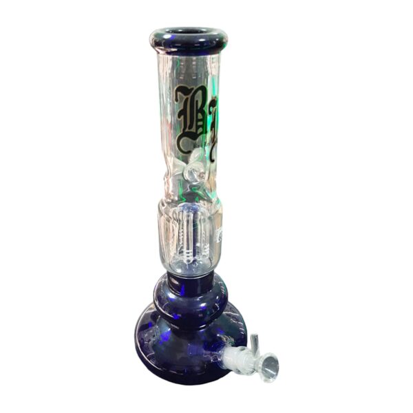 Bongo szklane 'Blue Betty L' 36cm