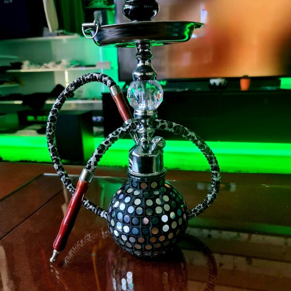 FAJKA WODNA SHISHA "CIRCLE MIRROR" 30 CM
