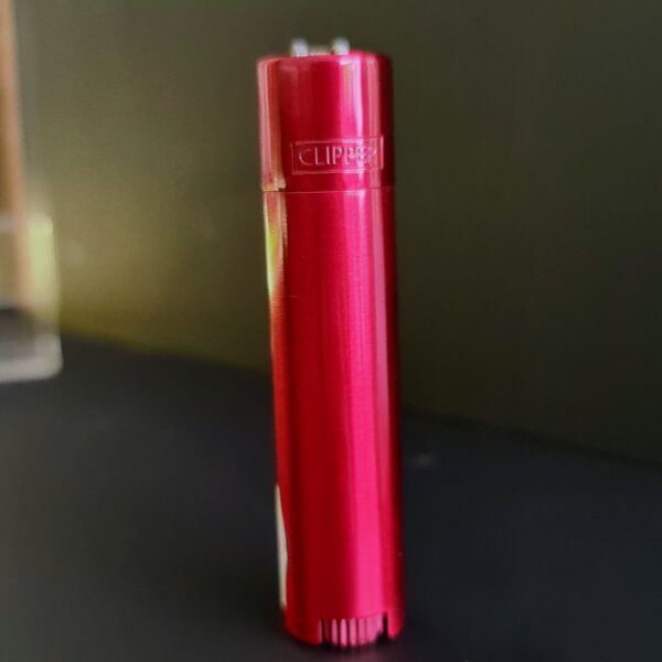 Metalowa Zapalniczka Clipper Czerwona
