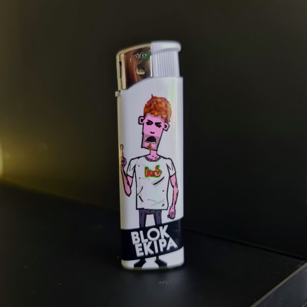 Zapalniczka "Blok ekipa" - Wiele wzorów