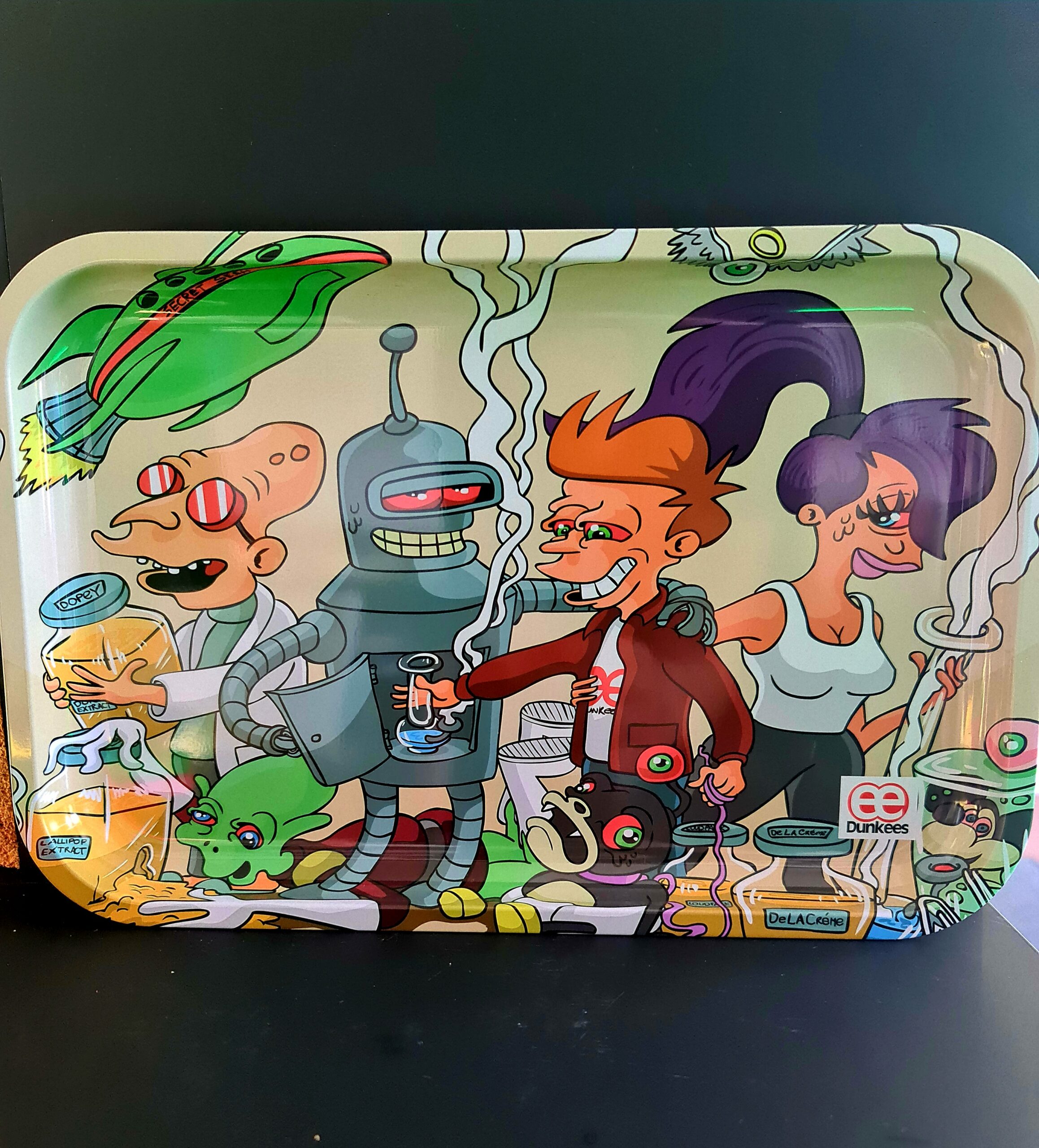 20230622_150255 Metalowa tacka "Special delivery" 18x14