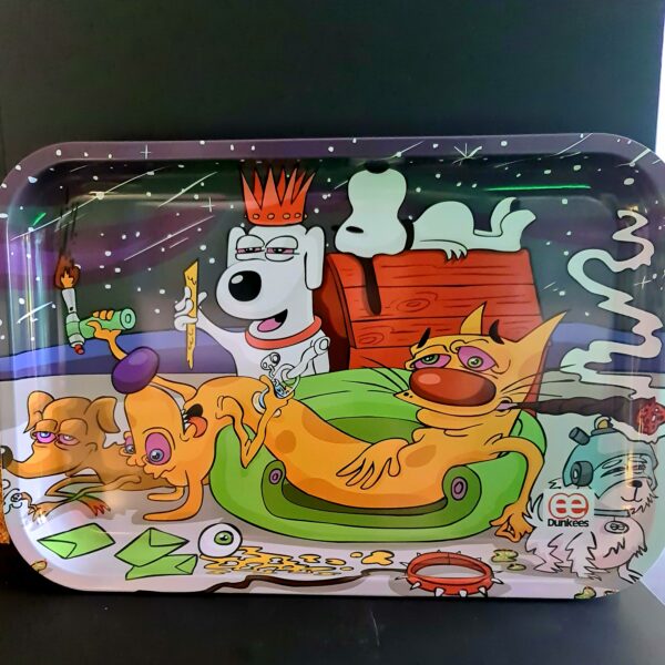 Metalowa tacka "Dawgz" 20x30