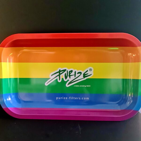 Metalowa tacka "Rainbow Purize" 17,5 x 27,5