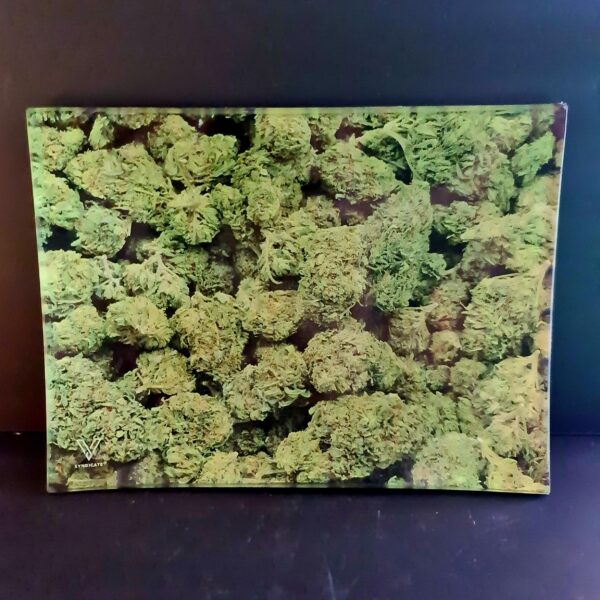Szklana tacka "Kush" 16x12