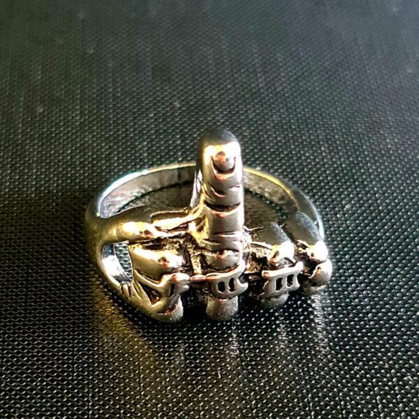 Srebrny sygnet "F*CK YOU"