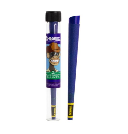 blueberry Bletki Smakowe Blunt Wraps G-Rollz Blueberry