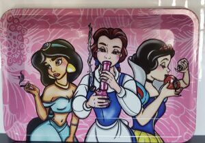 Metalowa tacka 'Disney Princesses' 18 x 13