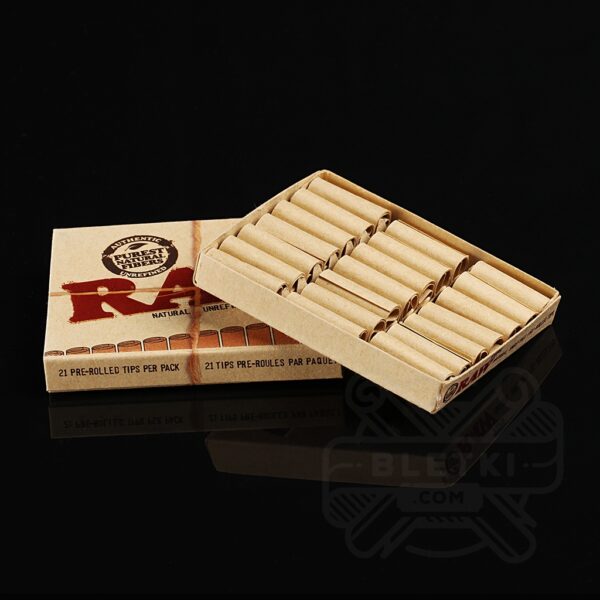 USTNIKI PAPIEROWE RAW PREROLLED TIPS