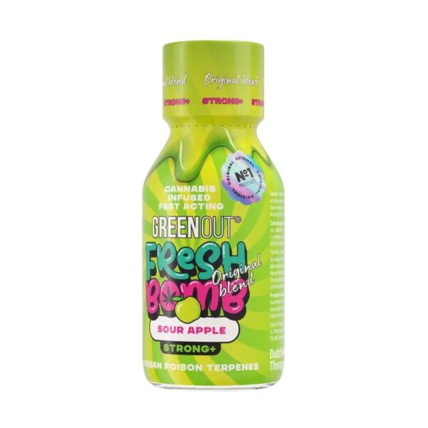 Shot konopny Green Out® Fresh Bomb Sour Apple