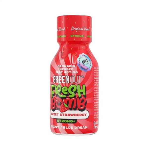 Shot konopny Green Out® Fresh Bomb Sweet Strawberry