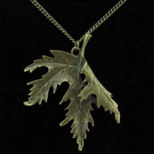 Naszyjnik z liściem