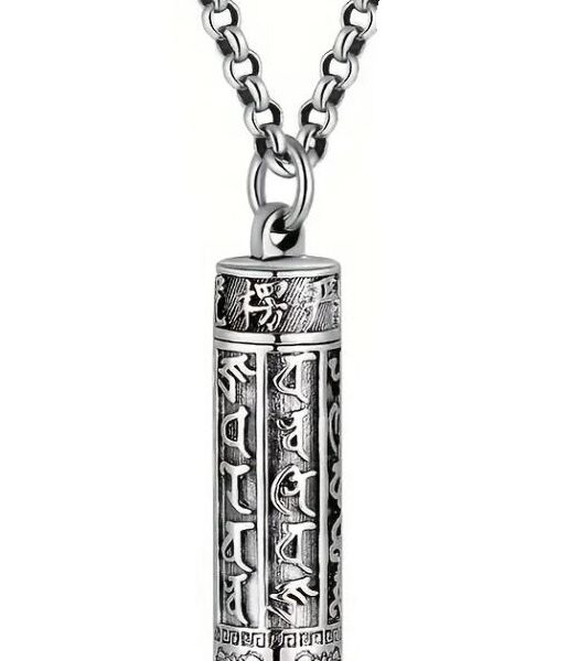 Srebrny naszyjnik ze schowkiem