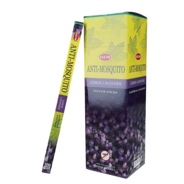 Kadzidełka Proste HEM 8 szt. - Anti-Mosquito Lemon Lavender