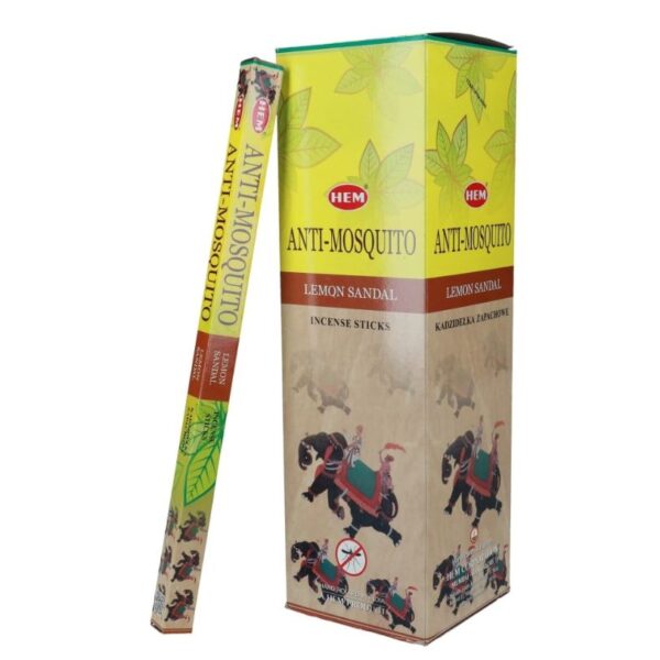 Kadzidełka Proste HEM 8 szt. – Anti-Mosquito Lemon Sandal
