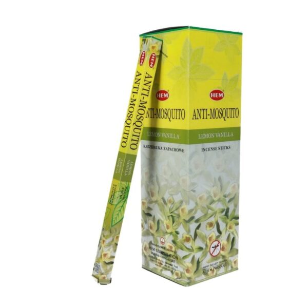 Kadzidełka Proste HEM 8 szt. – Anti-Mosquito Lemon Vanilla
