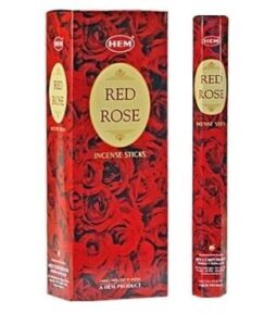 Kadzidełka Proste HEM 8 szt. – Red Rose