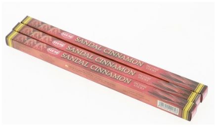 Kadzidełka Proste HEM 8 szt. – Sandal Cinnamon