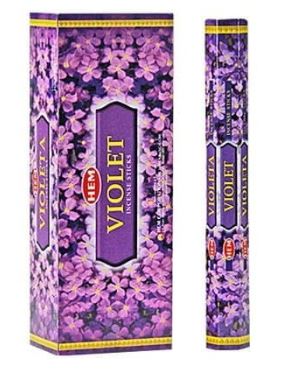 Kadzidełka Proste HEM 8 szt. – Violet