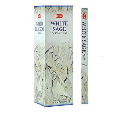 Kadzidełka Proste HEM 8 szt. – White Sage