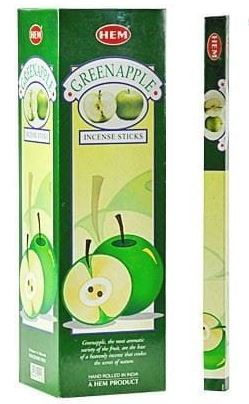 Kadzidełka Proste HEM 8 szt. – Green Apple